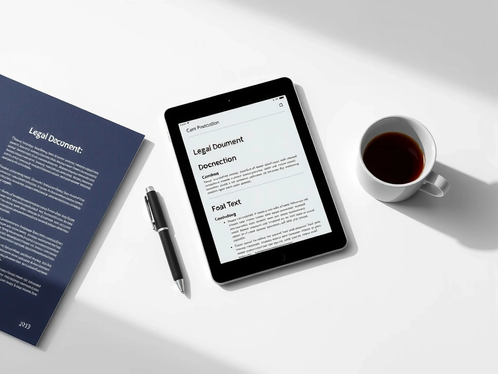 Dokumenty prawne i formularze na biurku